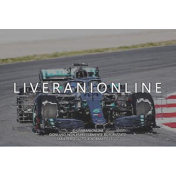 Lewis Hamilton (GBR) Mercedes AMG F1 W10. 26.02.2019. Formula One Testing, Day One, Barcelona, Spain. Tuesday. AG ALDO LIVERANI SAS-ONLY ITALY