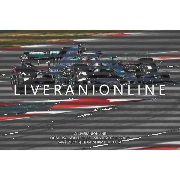 Lewis Hamilton (GBR) Mercedes AMG F1 W10. 26.02.2019. Formula One Testing, Day One, Barcelona, Spain. Tuesday. AG ALDO LIVERANI SAS-ONLY ITALY