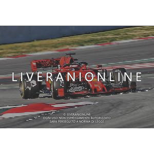 Charles Leclerc (MON) Ferrari SF90. 26.02.2019. Formula One Testing, Day One, Barcelona, Spain. Tuesday. AG ALDO LIVERANI SAS-ONLY ITALY
