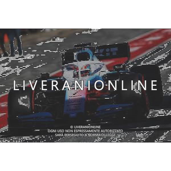 George Russell (GBR) Williams Racing FW42. 26.02.2019. Formula One Testing, Day One, Barcelona, Spain. Tuesday. AG ALDO LIVERANI SAS-ONLY ITALY