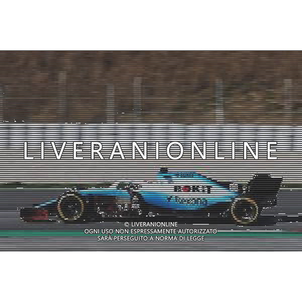 Robert Kubica (POL) Williams Racing FW42. 27.02.2019. Formula One Testing, Day Two, Barcelona, Spain. Wednesday. AG ALDO LIVERANI SAS-ONLY ITALY