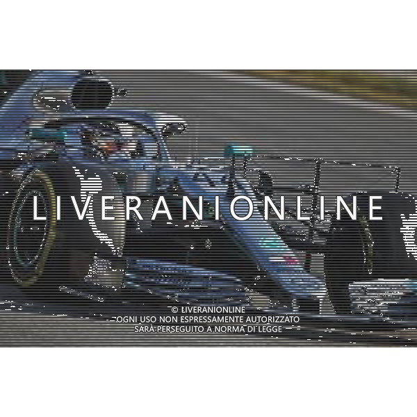 Lewis Hamilton (GBR) Mercedes AMG F1 W10. 28.02.2019. Formula One Testing, Day Three, Barcelona, Spain. Thursday. / AGENZIA ALDO LIVERANI SAS - ITALY ONLY EDITORIAL USE ONLY - F1e Testing, Day Three, Barcellona, Spagna 28.02.2019.