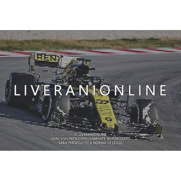 Nico Hulkenberg (GER) Renault Sport F1 Team RS19. 28.02.2019. Formula One Testing, Day Three, Barcelona, Spain. Thursday. / AGENZIA ALDO LIVERANI SAS - ITALY ONLY EDITORIAL USE ONLY - F1e Testing, Day Three, Barcellona, Spagna 28.02.2019.