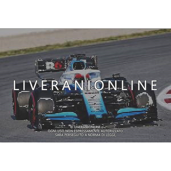 Robert Kubica (POL) Williams Racing FW42.` 01.03.2019. Formula One Testing, Day Four, Barcelona, Spain. Friday. AG ALDO LIVERANI SAS-ONLY ITALY