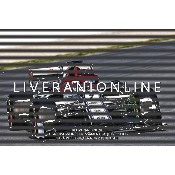Kimi Raikkonen (FIN) Alfa Romeo Racing C38. 01.03.2019. Formula One Testing, Day Four, Barcelona, Spain. Friday. AG ALDO LIVERANI SAS-ONLY ITALY