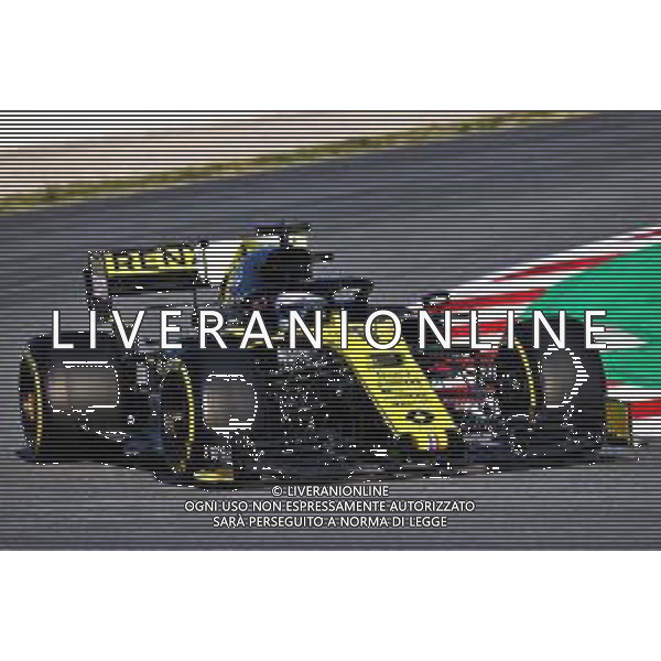 Daniel Ricciardo (AUS) Renault Sport F1 Team RS19. 01.03.2019. Formula One Testing, Day Four, Barcelona, Spain. Friday. AG ALDO LIVERANI SAS-ONLY ITALY