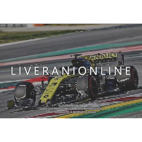 Daniel Ricciardo (AUS) Renault Sport F1 Team RS19. 01.03.2019. Formula One Testing, Day Four, Barcelona, Spain. Friday. AG ALDO LIVERANI SAS-ONLY ITALY