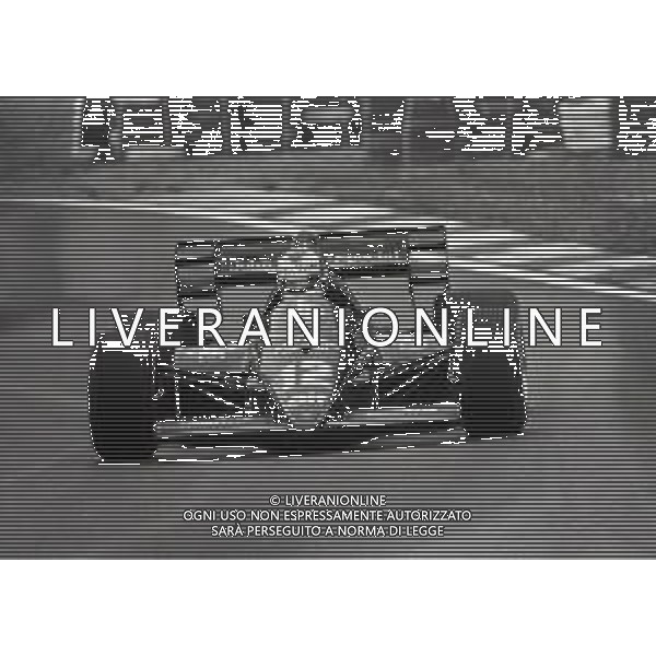 RETROSPETTIVA NIGEL MANSELL PILOTA NELLA FOTO NIGEL MANSELL 1984 AG ALDO LIVERANI SAS