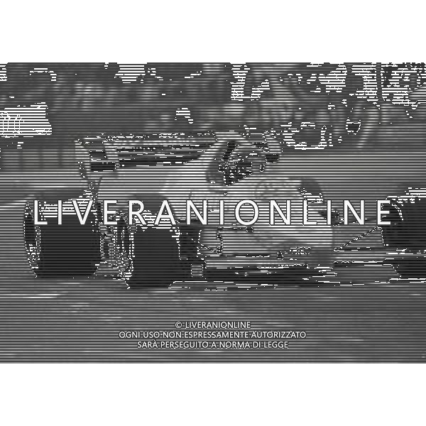 RETROSPETTIVA NIGEL MANSELL PILOTA NELLA FOTO NIGEL MANSELL 1985 AL GP DI F1 MONZA AG ALDO LIVERANI SAS