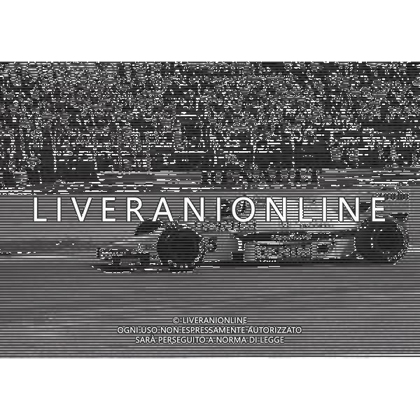 RETROSPETTIVA NIGEL MANSELL PILOTA NELLA FOTO NIGEL MANSELL 1985 AL GP DI F1 MONZA AG ALDO LIVERANI SAS