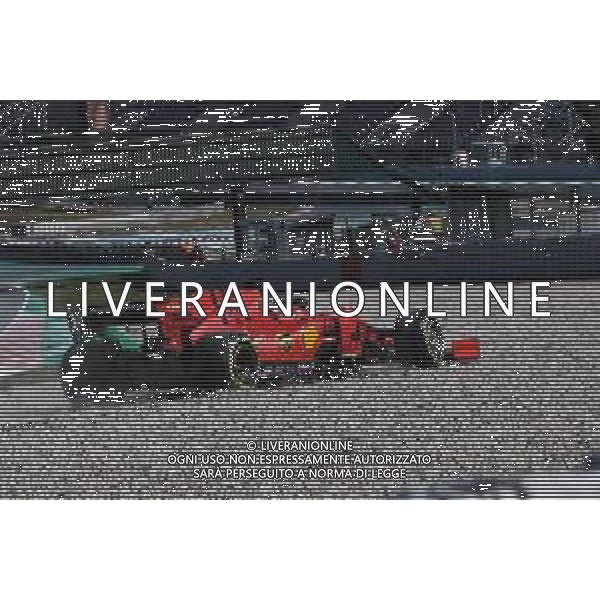 Charles Leclerc (MON) Ferrari SF90 runs into the gravel trap. 21.02.2019. Formula One Testing, Day Four, Barcelona, Spain. Thursday. AG ALDO LIVERANI SAS-ONLY ITALY