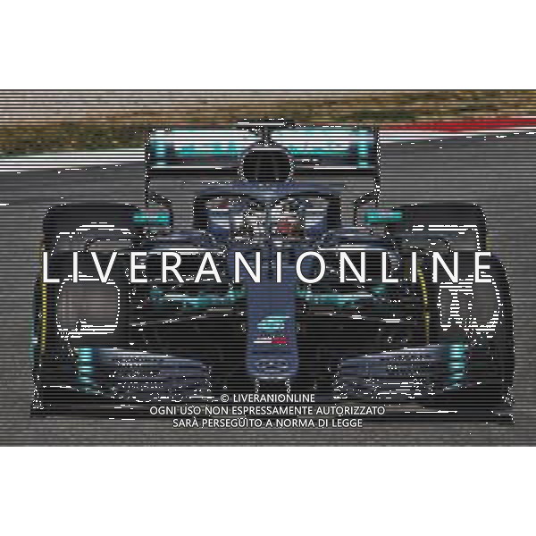 Lewis Hamilton (GBR) Mercedes AMG F1 W10. 21.02.2019. Formula One Testing, Day Four, Barcelona, Spain. Thursday. AG ALDO LIVERANI SAS-ONLY ITALY
