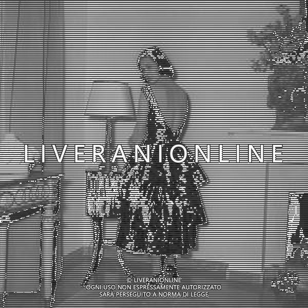RETROSPETTIVA LUCIA BOSE\' ATTRICE E MISS ITALIA 1947 NELLA FOTO LUCIA BOSE\' A ROMA NEL 1951 AG ALDO LIVERANI SAS