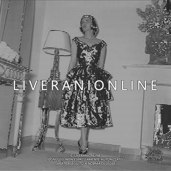 RETROSPETTIVA LUCIA BOSE\' ATTRICE E MISS ITALIA 1947 NELLA FOTO LUCIA BOSE\' A ROMA NEL 1951 AG ALDO LIVERANI SAS