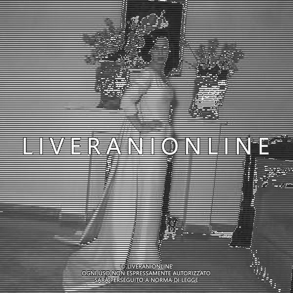 RETROSPETTIVA LUCIA BOSE\' ATTRICE E MISS ITALIA 1947 NELLA FOTO LUCIA BOSE\' A ROMA NEL 1951 AG ALDO LIVERANI SAS