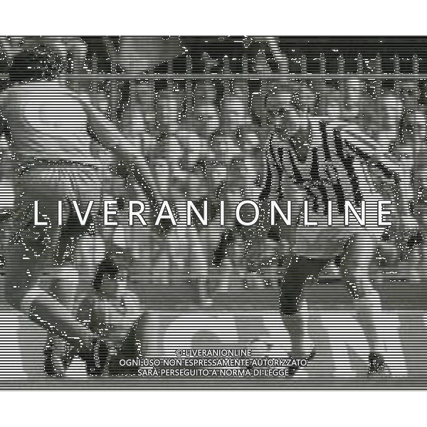 RETROSPETTIVA GIUSEPPE FURINO CALCIATORE NELLA FOTO GIUSEPPE FURINO CON LA MAGLIA DELLA JUVENTUS AG ALDO LIVERANI SAS