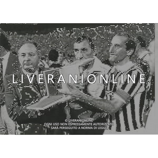 RETROSPETTIVA GIUSEPPE FURINO CALCIATORE NELLA FOTO GIUSEPPE FURINO CON LA MAGLIA DELLA JUVENTUS AG ALDO LIVERANI SAS