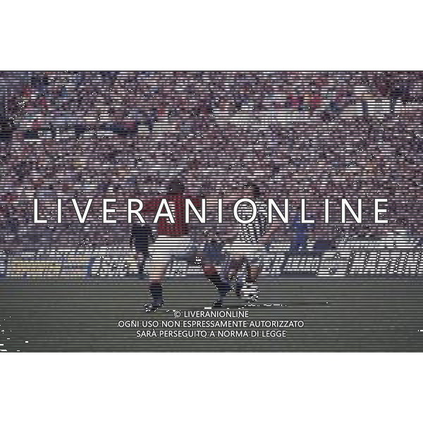 RETROSPETTIVA GIUSEPPE FURINO CALCIATORE NELLA FOTO GIUSEPPE FURINO CON LA MAGLIA DELLA JUVENTUS AG ALDO LIVERANI SAS