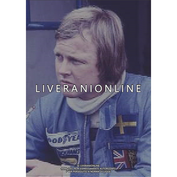 RETROSPETTIVA RONNIE PETERSON PILOTA F1 NELLA FOTO RONNIE PETERSON AG ALDO LIVERANI SAS