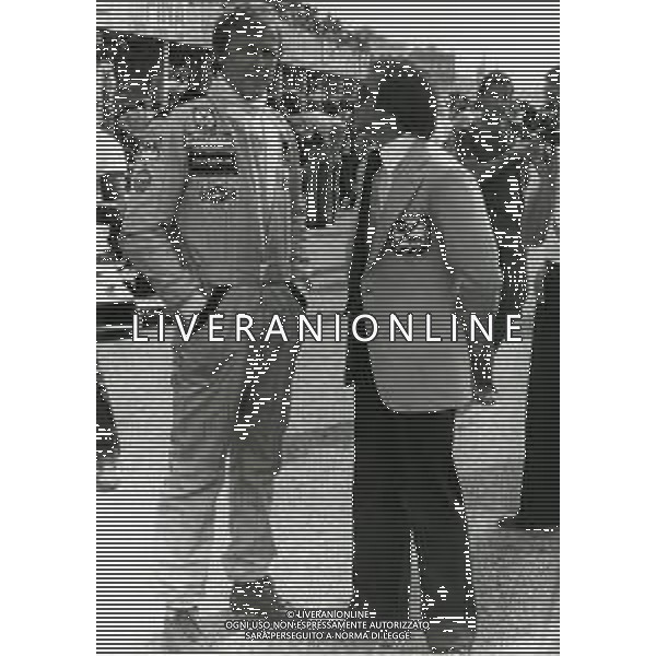 RETROSPETTIVA RONNIE PETERSON PILOTA F1 NELLA FOTO RONNIE PETERSON CON JACKIE STEWART AG ALDO LIVERANI SAS