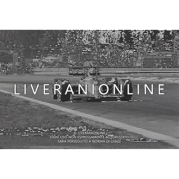 RETROSPETTIVA ALAN JONES PILOTA F1 NELLA FOTO ALAN JONES GP MONZA F1 1985 AG ALDO LIVERANI SAS