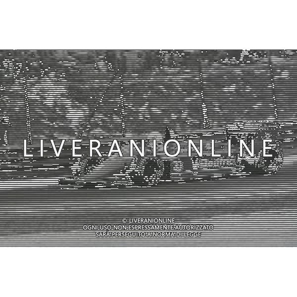 RETROSPETTIVA ALAN JONES PILOTA F1 NELLA FOTO ALAN JONES GP MONZA F1 1985 AG ALDO LIVERANI SAS