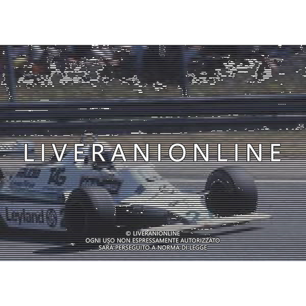 RETROSPETTIVA ALAN JONES PILOTA F1 NELLA FOTO ALAN JONES 1980 AG ALDO LIVERANI SAS