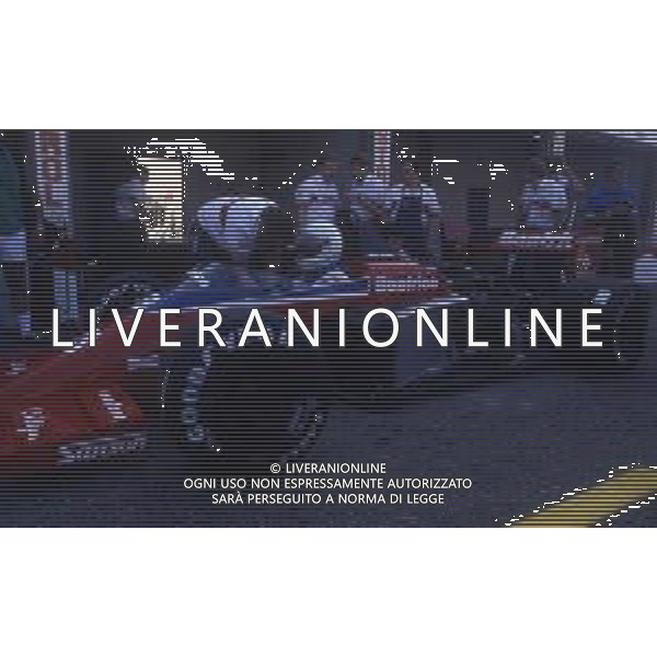 RETROSPETTIVA ALAN JONES PILOTA F1 NELLA FOTO ALAN JONES AL GP MONZA F1 1985 AG ALDO LIVERANI SAS