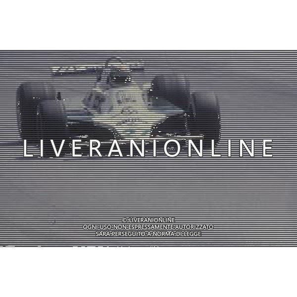 RETROSPETTIVA ALAN JONES PILOTA F1 NELLA FOTO ALAN JONES 1980 AG ALDO LIVERANI SAS