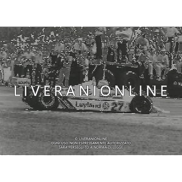 RETROSPETTIVA ALAN JONES PILOTA F1 NELLA FOTO ALAN JONES 1980 AG ALDO LIVERANI SAS