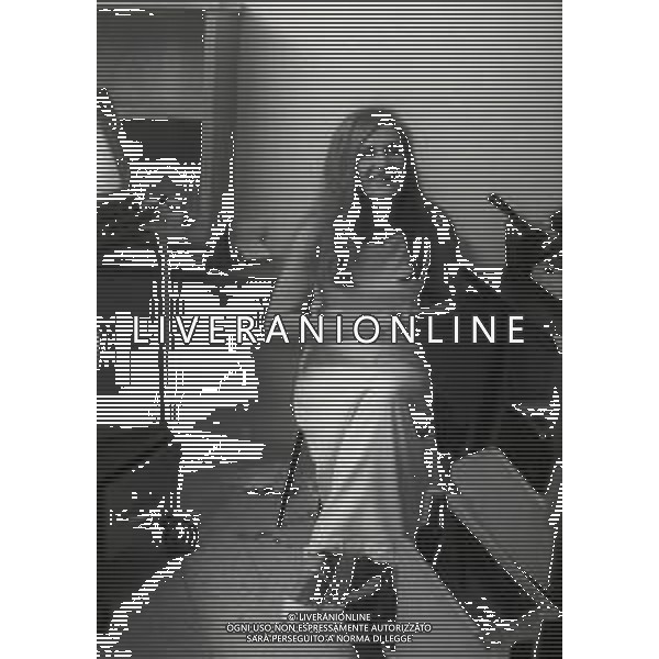 06-01-1968 TRASMISSIONE TELEVISIVA PARTITISSIMA NELLA FOTO DALIDA\' AG ALDO LIVERANI SAS