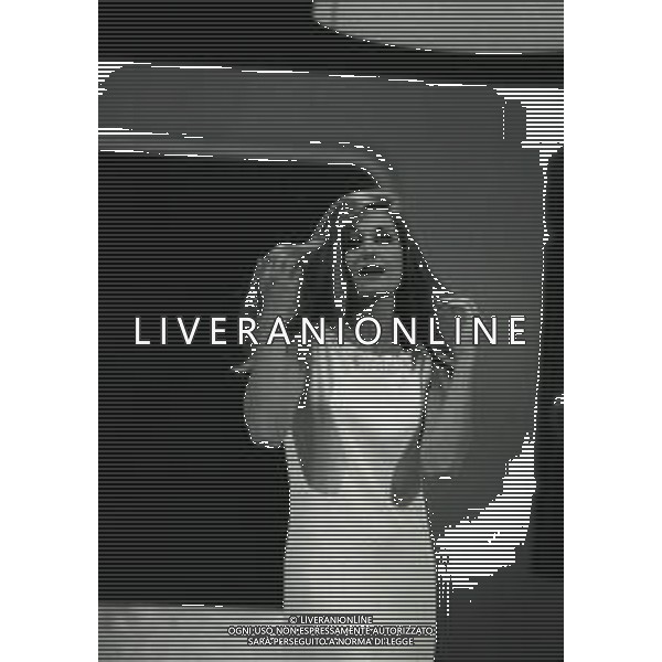 06-01-1968 TRASMISSIONE TELEVISIVA PARTITISSIMA NELLA FOTO DALIDA\' AG ALDO LIVERANI SAS