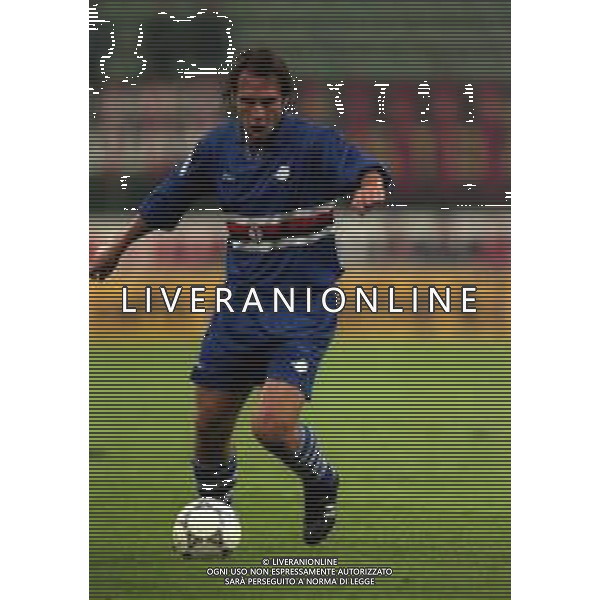 16-10-1997 MILANO COPPA ITALIA MILAN SAMPDORIA 3-2 NELLA FOTO ALAIN BOGHOSSIAN AG ALDO LIVERANI SAS