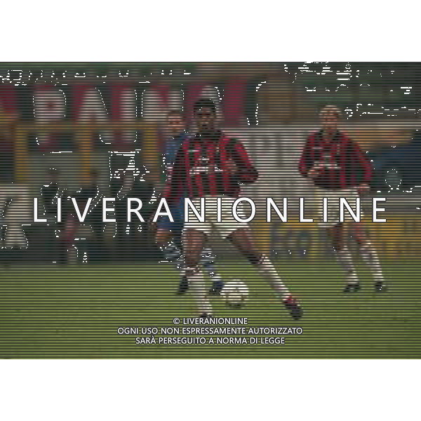 16-10-1997 MILANO COPPA ITALIA MILAN SAMPDORIA 3-2 NELLA FOTO PATRICK KLUIVERT AG ALDO LIVERANI SAS