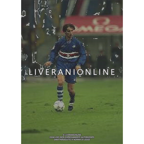 16-10-1997 MILANO COPPA ITALIA MILAN SAMPDORIA 3-2 NELLA FOTO MARCELLO CASTELLINI AG ALDO LIVERANI SAS