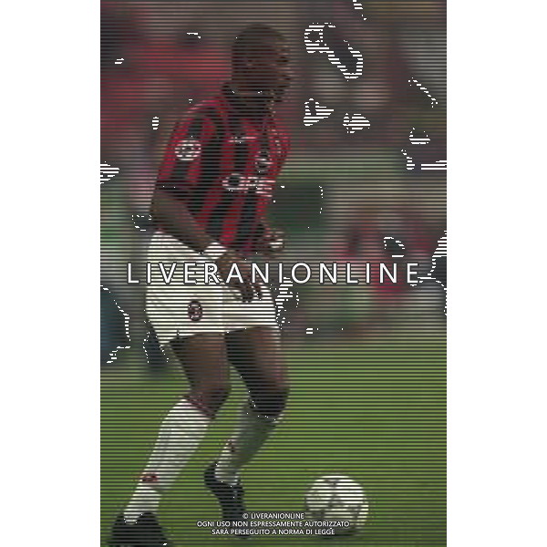 16-10-1997 MILANO COPPA ITALIA MILAN SAMPDORIA 3-2 NELLA FOTO WINSTON BOGARDE AG ALDO LIVERANI SAS