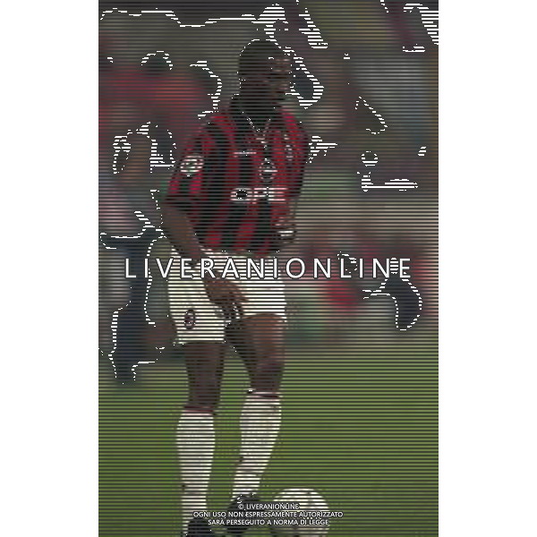 16-10-1997 MILANO COPPA ITALIA MILAN SAMPDORIA 3-2 NELLA FOTO WINSTON BOGARDE AG ALDO LIVERANI SAS