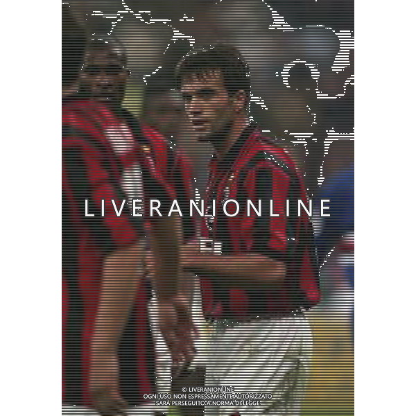 16-10-1997 MILANO COPPA ITALIA MILAN SAMPDORIA 3-2 NELLA FOTO GIUSEPPE CARDONE AG ALDO LIVERANI SAS