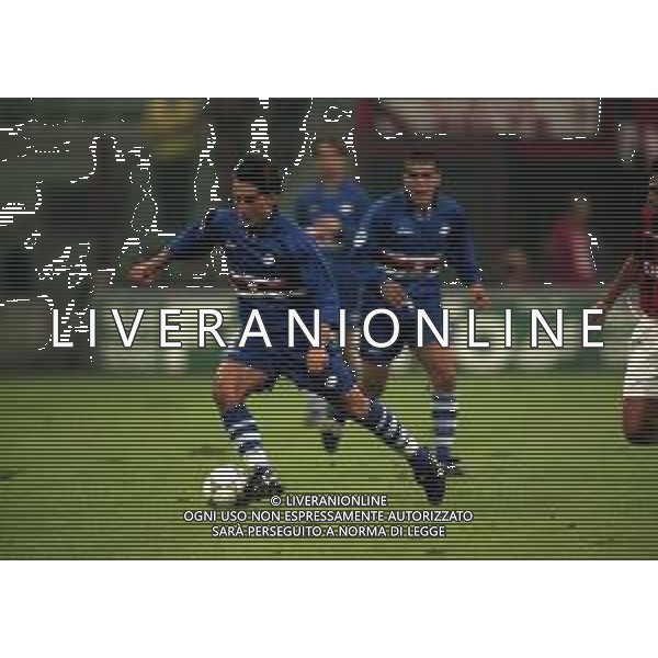 16-10-1997 MILANO COPPA ITALIA MILAN SAMPDORIA 3-2 NELLA FOTO VINCENZO MONTELLA AG ALDO LIVERANI SAS
