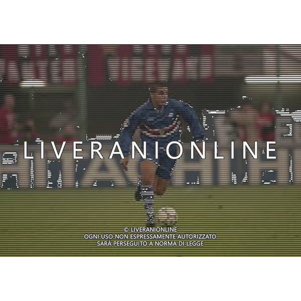 16-10-1997 MILANO COPPA ITALIA MILAN SAMPDORIA 3-2 NELLA FOTO MORALES AG ALDO LIVERANI SAS