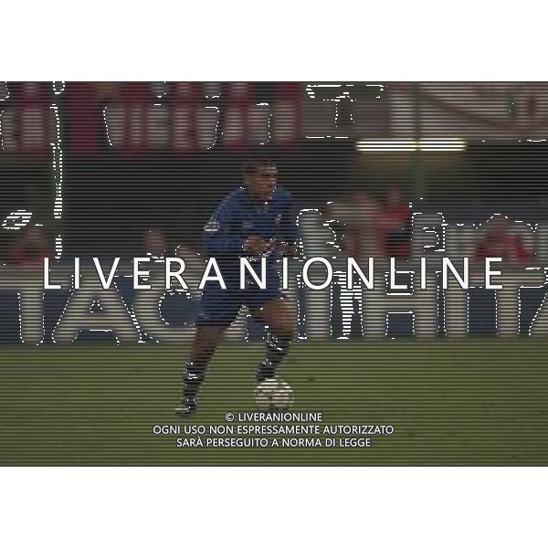 16-10-1997 MILANO COPPA ITALIA MILAN SAMPDORIA 3-2 NELLA FOTO MORALES AG ALDO LIVERANI SAS