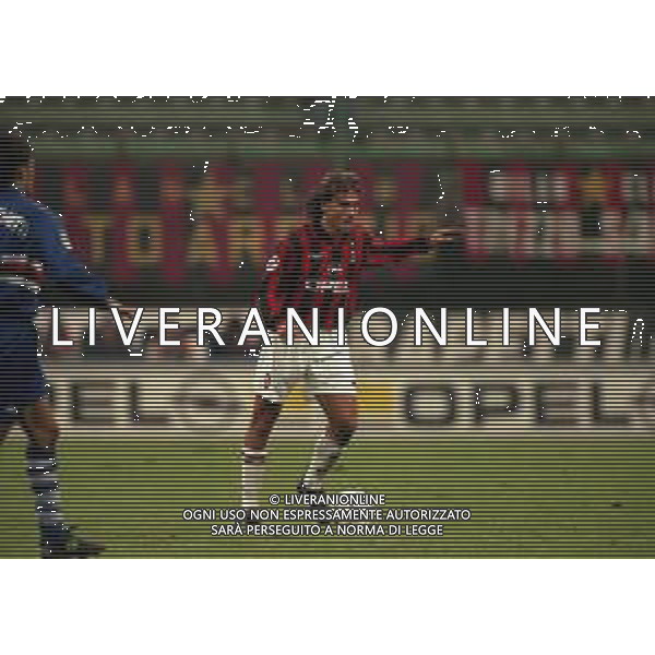 16-10-1997 MILANO COPPA ITALIA MILAN SAMPDORIA 3-2 NELLA FOTO GIAMPIERO MAINI AG ALDO LIVERANI SAS
