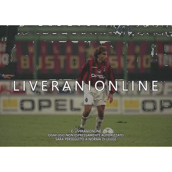 16-10-1997 MILANO COPPA ITALIA MILAN SAMPDORIA 3-2 NELLA FOTO GIAMPIERO MAINI AG ALDO LIVERANI SAS