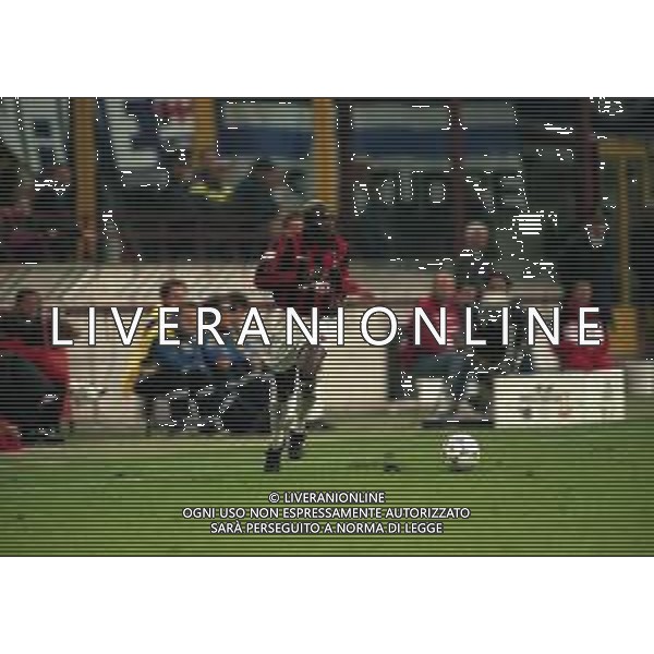 16-10-1997 MILANO COPPA ITALIA MILAN SAMPDORIA 3-2 NELLA FOTO IBRAHIM BA AG ALDO LIVERANI SAS