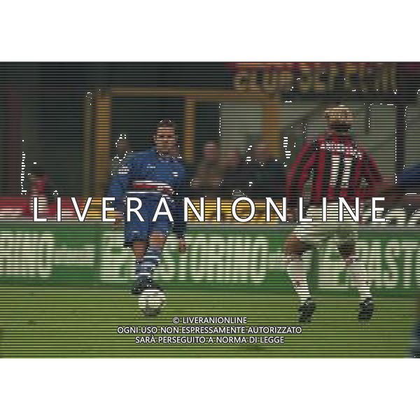 16-10-1997 MILANO COPPA ITALIA MILAN SAMPDORIA 3-2 NELLA FOTO SINISA MIHAJLOVIC AG ALDO LIVERANI SAS