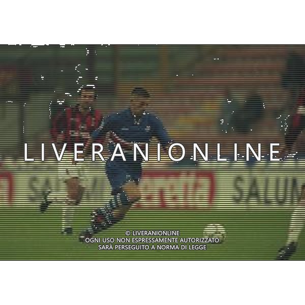 16-10-1997 MILANO COPPA ITALIA MILAN SAMPDORIA 3-2 NELLA FOTO PIERRE LAIGLE AG ALDO LIVERANI SAS