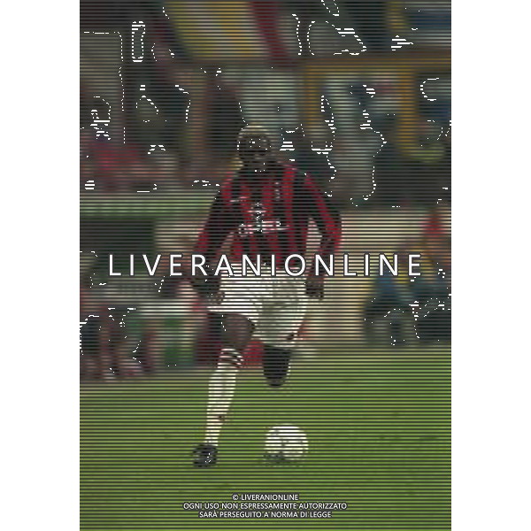 16-10-1997 MILANO COPPA ITALIA MILAN SAMPDORIA 3-2 NELLA FOTO IBRAHIM BA AG ALDO LIVERANI SAS