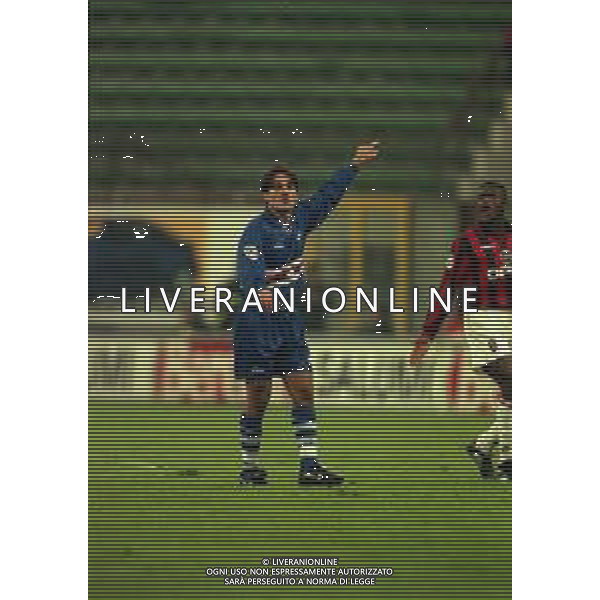 16-10-1997 MILANO COPPA ITALIA MILAN SAMPDORIA 3-2 NELLA FOTO VINCENZO MONTELLA AG ALDO LIVERANI SAS