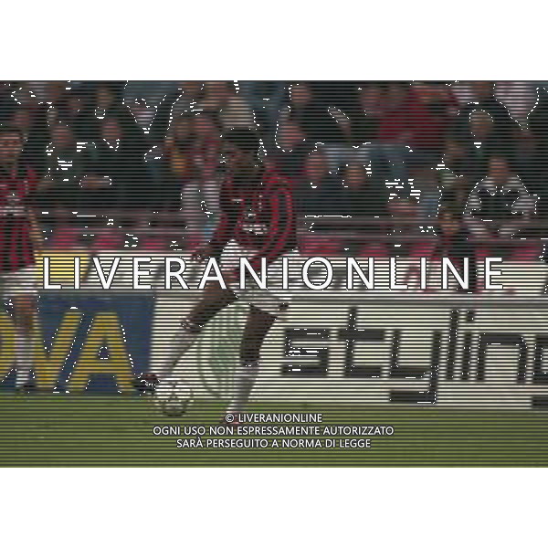 16-10-1997 MILANO COPPA ITALIA MILAN SAMPDORIA 3-2 NELLA FOTO PATRICK KLUIVERT AG ALDO LIVERANI SAS