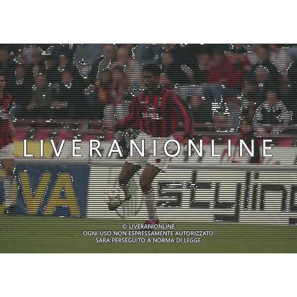 16-10-1997 MILANO COPPA ITALIA MILAN SAMPDORIA 3-2 NELLA FOTO PATRICK KLUIVERT AG ALDO LIVERANI SAS